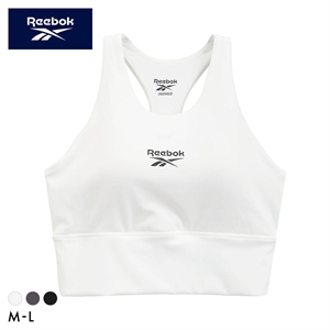 リーボック レディース バッククロス ハーフトップ ノンワイヤー ヨガ スポーツブラ レディース ドライ UVカット UPF50＋ yoga ML Reebok LADYS