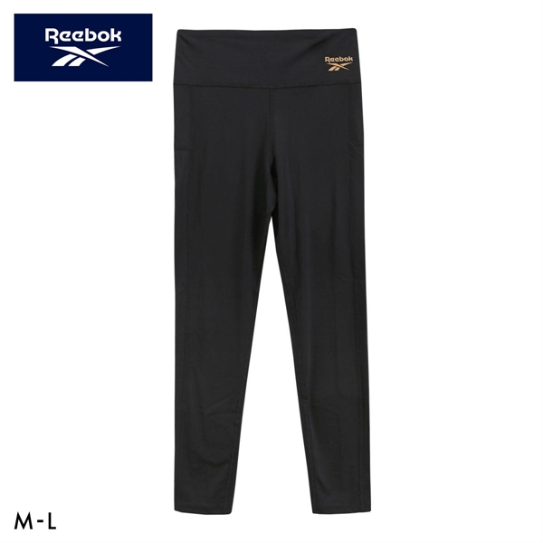 リーボック レディース レギンス ヨガ レディース ドライ UVカット UPF50＋ yoga ML Reebok LADYS