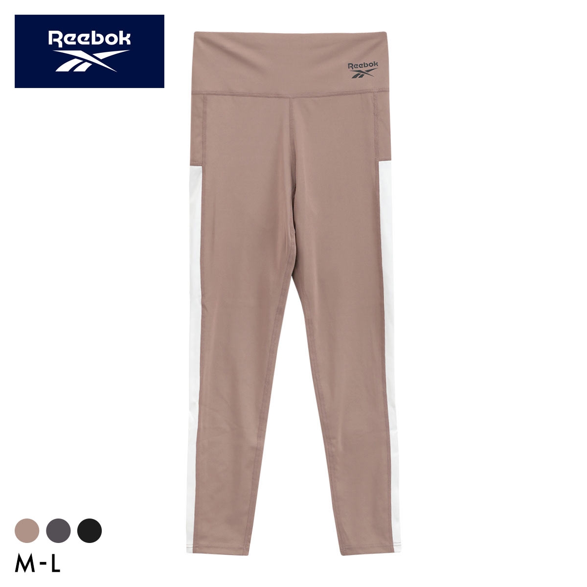 リーボック レディース レギンス ヨガ レディース ドライ UVカット UPF50＋ yoga ML Reebok LADYS