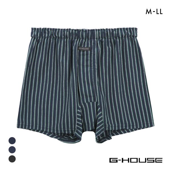 ジーハウス ハンモックサポーター ニット トランクス ストライプ 天竺 メンズ 前開き M L LL G-HOUSE ジーハウス ハンモックサポーター ニット トランクス ストライプ 天竺 メンズ 前開き M L LL G-HOUSE