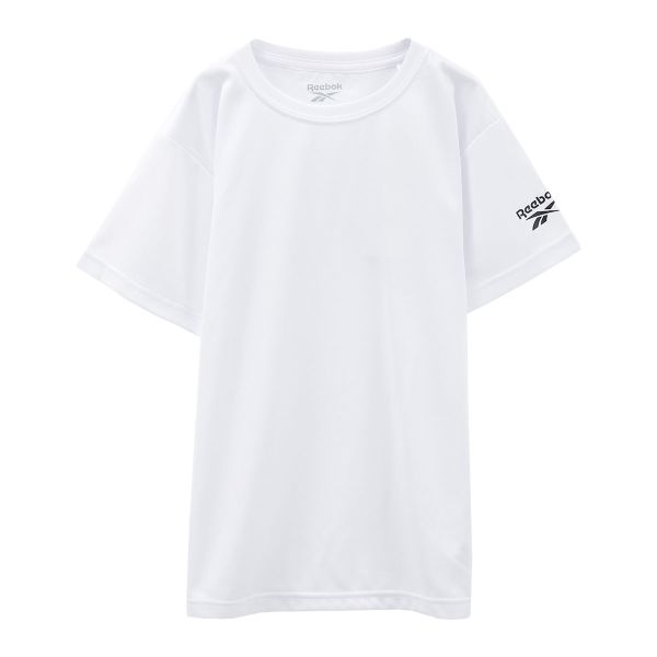 リーボック Reebok ジュニア キッズ 男の子 Tシャツ クルーネック メッシュ 丸首 シャツ インナー