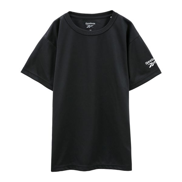 リーボック Reebok ジュニア キッズ 男の子 Tシャツ クルーネック メッシュ 丸首 シャツ インナー