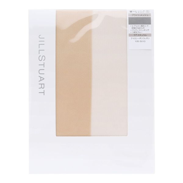 ジルスチュアート JILLSTUART ブライトメッシュ ストッキング 日本製 パンスト つま先スルー パンティストッキング パンスト