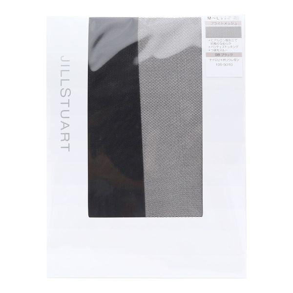 ジルスチュアート JILLSTUART ブライトメッシュ ストッキング 日本製 パンスト つま先スルー パンティストッキング パンスト