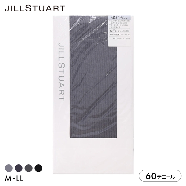 ジルスチュアート 60デニール リブタイツ レディース レッグウェア JILL STUART