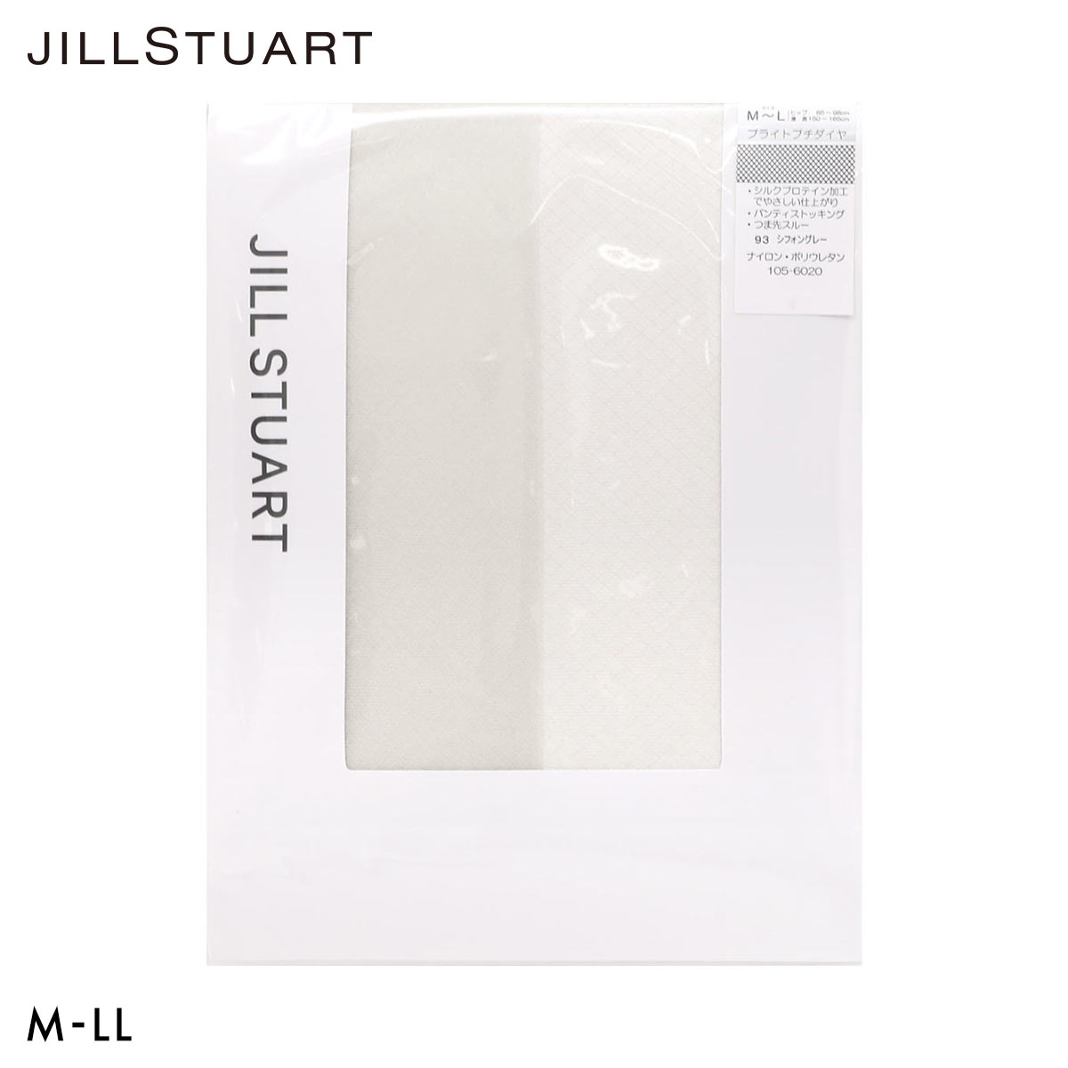 ジルスチュアート ブライトプチダイヤ　ストッキング JILLSTUART(SL-シルバー-M-L)