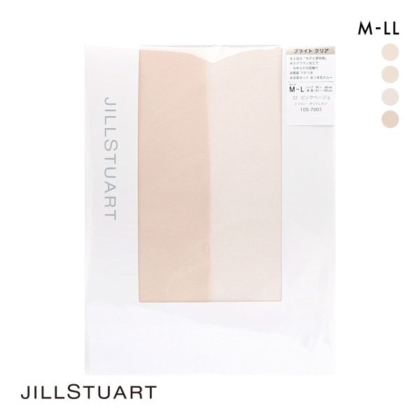 ジルスチュアート ストッキング ブライトクリア パンスト JILLSTUART マチ付き スクワラン加工 つま先スルー 潤い 保湿