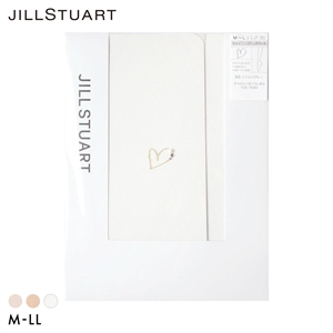 ジルスチュアート ハートモチーフ ストッキング レディース パンスト M-L L-LL 大きいサイズ JILL STUART