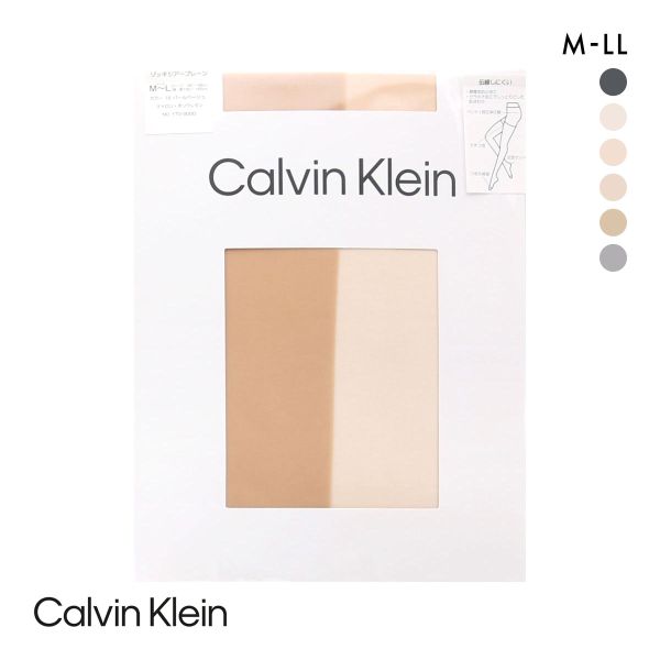 カルバン・クライン ゾッキシアーサポート ストッキング Calvin Klein レディース パンスト M-L L-LL 大きいサイズ