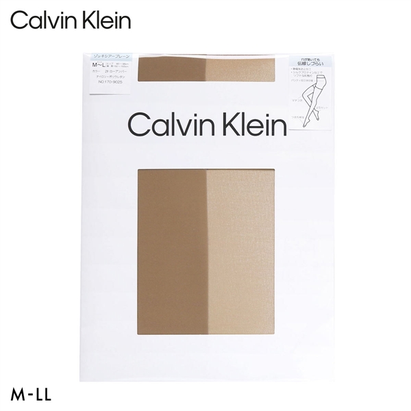 カルバン・クライン ゾッキシアー プレーン ストッキング Calvin Klein レディース パンスト M-L L-LL 大きいサイズ