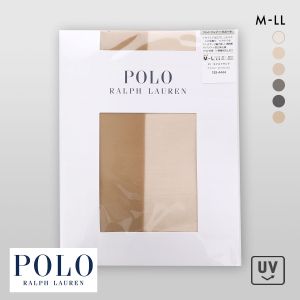 ポロ ラルフローレン POLO RALPH LAUREN ウルトラシアーサポート ストッキング M-L L-LL セラミド加工 UVカット加工 静電気防止 パンスト