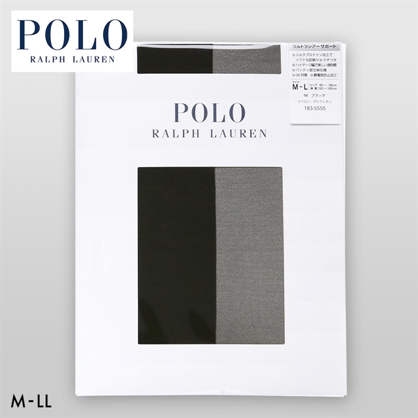ポロ ラルフローレン ウルトラシアーサポート ストッキング 美しい透明感 M-L L-LL パンスト POLO RALPH LAUREN