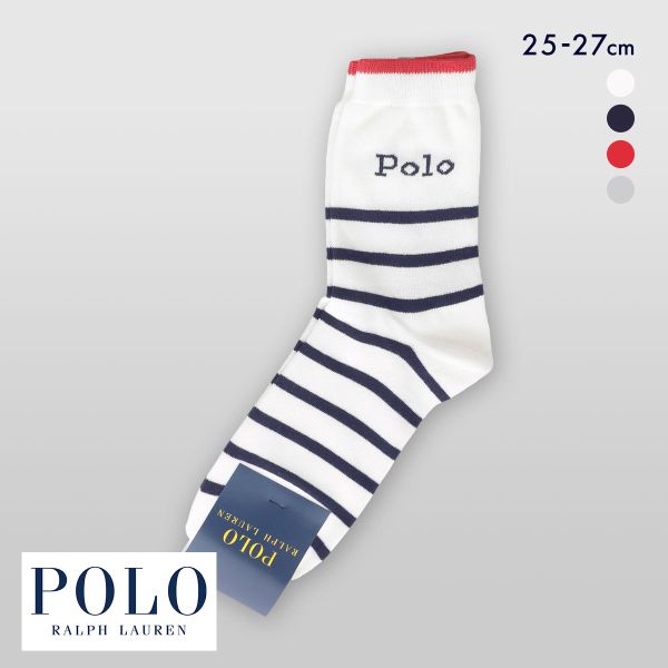 【メール便(10)】 ポロ ラルフ ローレン ロゴボーダー クォーター丈 ソックス 紳士靴下 メンズ 25-27 POLO RALPH LAUREN 【メール便(10)】 ポロ ラルフ ローレン ロゴボーダー クォーター丈 ソックス 紳士靴下 メンズ 25-27 POLO RALPH LAUREN