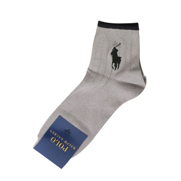 ポロ ラルフローレン POLO RALPH LAUREN ビッグポロ刺繍 定番ショートソックス 25-27 27-29 ショート丈 紳士 靴下 メンズ カジュアル