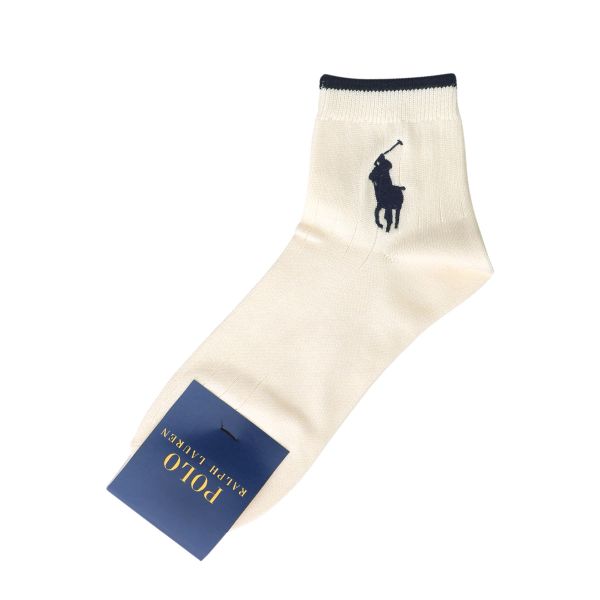ポロ ラルフローレン POLO RALPH LAUREN ビッグポロ刺繍 定番ショートソックス 25-27 27-29 ショート丈 紳士 靴下 メンズ カジュアル