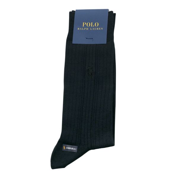 ポロ ラルフローレン POLO RALPH LAUREN Dress 抗菌防臭 センターリンクス 定番リブソックス 23-25 25-27 27-29 紳士 靴下 メンズ