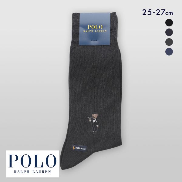 ポロ ラルフ ローレン マティーニベア ビジネスソックス 靴下 25-27 メンズ フォーマル ドレス POLO RALPH LAUREN