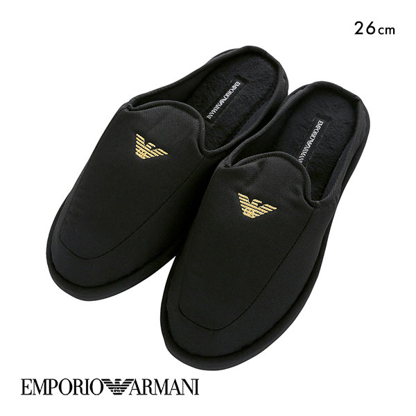 エンポリオ・アルマーニ EMPORIO ARMANI ルームシューズ 26cm メンズ 