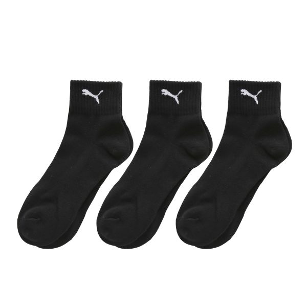 プーマ PUMA 3足組ソックス DEO CLEAN 消臭 ショート丈 メンズ 靴下 アーチサポート スポーツソックス つま先かかと補強入 24-28cm