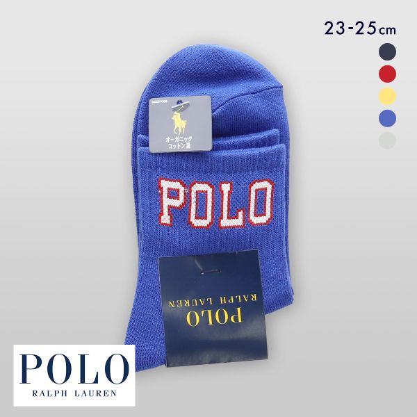ポロ ラルフ ローレン ポロロゴ ショート丈 ソックス 靴下 レディース POLO RALPH LAUREN