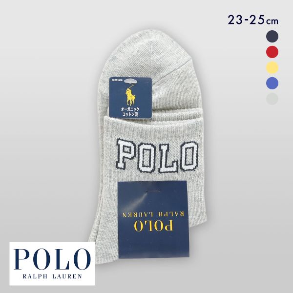ポロ ラルフ ローレン ポロロゴ ショート丈 ソックス 靴下 レディース POLO RALPH LAUREN