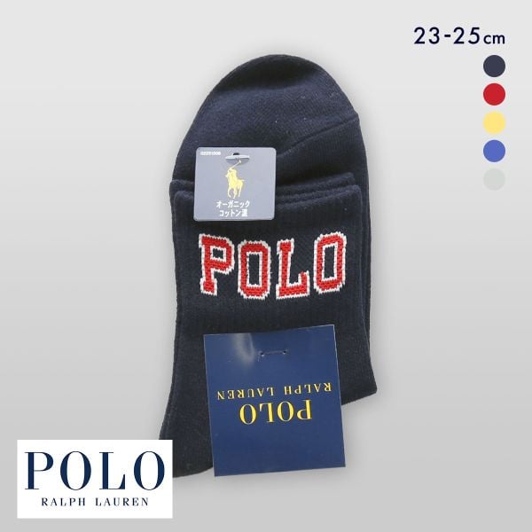 ポロ ラルフ ローレン ポロロゴ ショート丈 ソックス 靴下 レディース POLO RALPH LAUREN