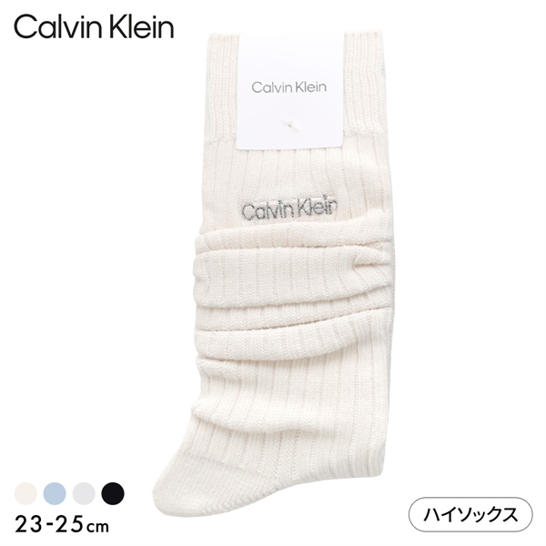 カルバン・クライン Calvin Klein ウルトラスラウチ― ハイソックス レディース 婦人 靴下