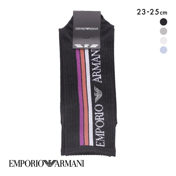 エンポリオ・アルマーニ スポーティークルー ソックス 靴下 レディース EMPORIO ARMANI