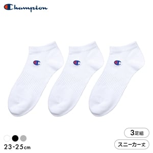 チャンピオン Champion スニーカー丈 ソックス 3足セット レディース 靴下