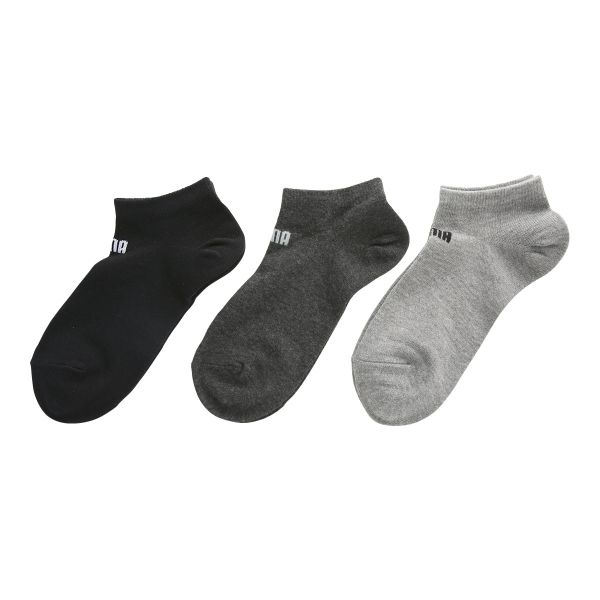 プーマ PUMA 3足組ソックス スニーカー丈 レディース靴下 スポーツ 消臭加工 つま先かかと補強入