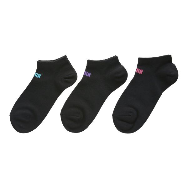 プーマ PUMA 3足組ソックス スニーカー丈 レディース靴下 スポーツ 消臭加工 つま先かかと補強入