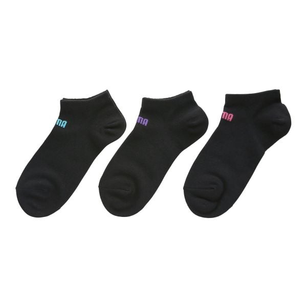 プーマ PUMA 3足組ソックス スニーカー丈 レディース靴下 スポーツ 消臭加工 つま先かかと補強入