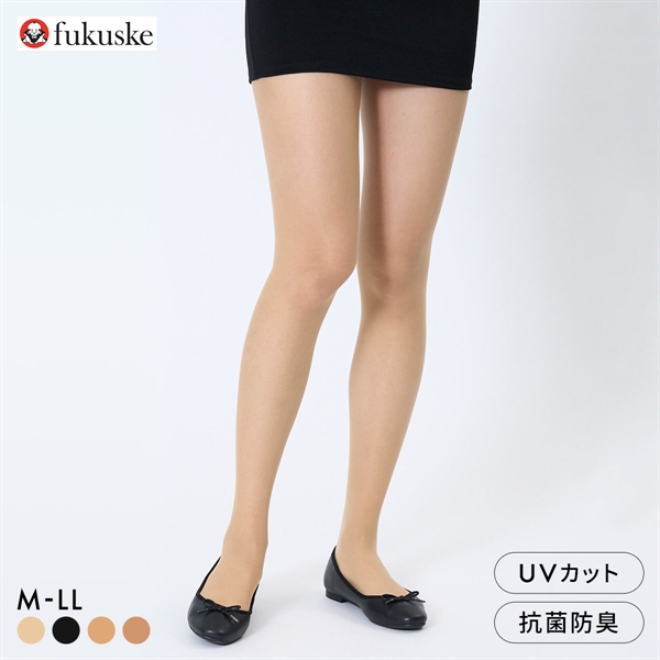 福助 まとうUVヴェール ストッキング レディース パンスト fukuske 紫外線対策 パンティストッキング