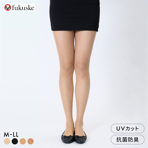 福助 まとうUVヴェール ストッキング レディース パンスト fukuske 紫外線対策 パンティストッキング