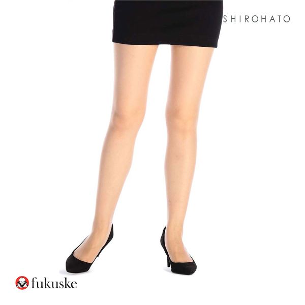福助 fukuske 満足 涼感 サマーストッキング レディース パンスト さらさらタッチ