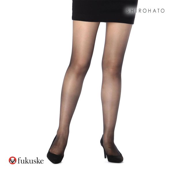 福助 Fukuske 満足 ストッキング パンスト 着圧 日本製 ノンラン