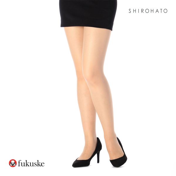 福助 fukuske 満足 伝線しにくい 着圧 ノンラン パンティストッキング 3足組 レディース パンスト