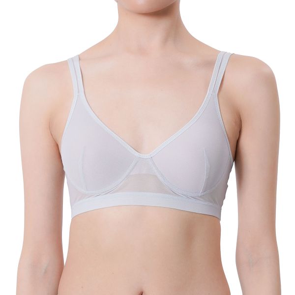 福助 fukuske ブラジャー ノンワイヤー メッシュブラ 単品