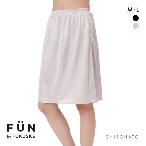 福助 fukuske FUN by FUKUSKE 着こなしキレイ ペチコート レディース インナー