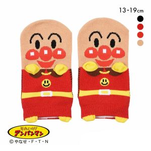 福助 Fukuske キッズ アンパンマン パペット スニーカー丈 ソックス 靴下 13-19cm