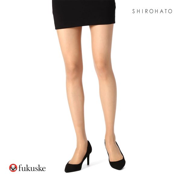 福助 fukuske DAILY満足 すっきり引きしめ 着圧 ゾッキ パンティストッキング 3足組 レディース パンスト