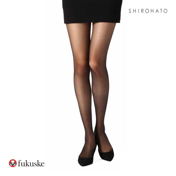 福助 fukuske DAILY満足 すっきり引きしめ 着圧 ゾッキ パンティストッキング 3足組 レディース パンスト
