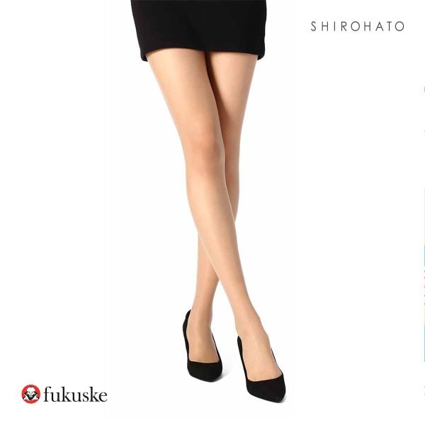 福助 fukuske DAILY満足 すっきり引きしめ 着圧 ゾッキ パンティストッキング 3足組 レディース パンスト