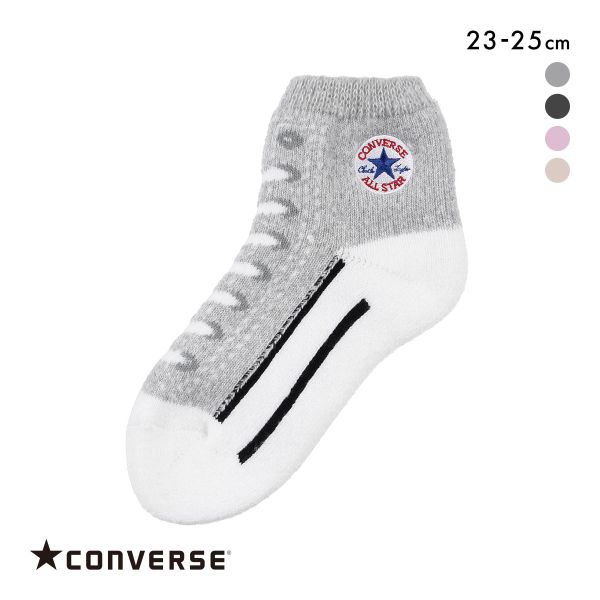 コンバース オールスター ハイカットデザイン ルームソックス レディース 靴下 23-25cm CONVERSE