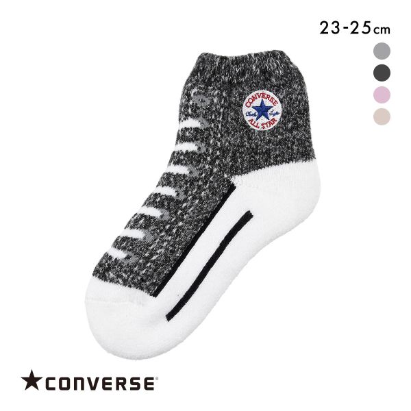 コンバース オールスター ハイカットデザイン ルームソックス レディース 靴下 23-25cm CONVERSE