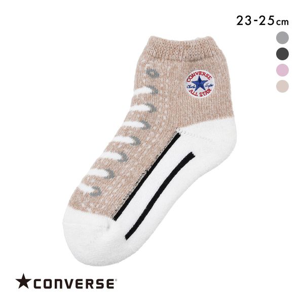 コンバース オールスター ハイカットデザイン ルームソックス レディース 靴下 23-25cm CONVERSE