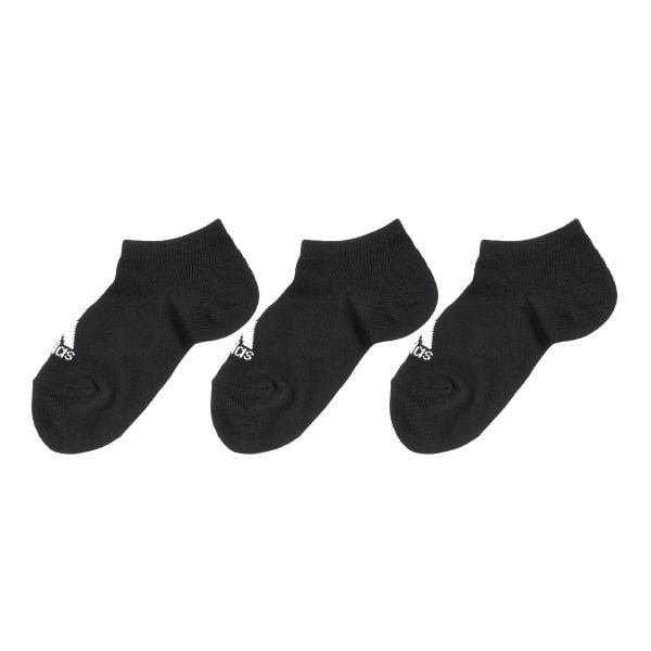 アディダス adidas スニーカー丈ソックス 三足組 レディース ワンポイント 消臭 定番 ベーシック 23-25cm