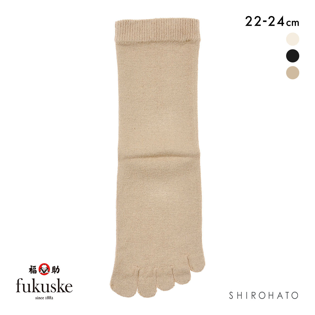 くるすけ 楽天市場】【10%OFF！】福助 公式 ひざ下タイツ 80デニール