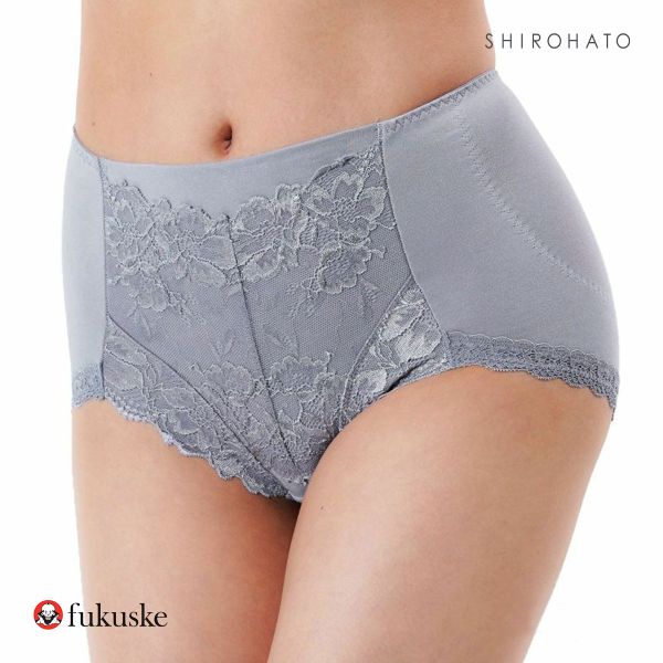福助 fukuske 満足 お腹・ヒップ引き上げ スタンダードショーツ レディース やや深履きタイプ ヒップアップ 37-3172 単品
