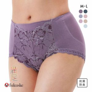 福助 fukuske 満足 お腹・ヒップ引き上げ スタンダードショーツ レディース やや深履きタイプ ヒップアップ 37-3172 単品